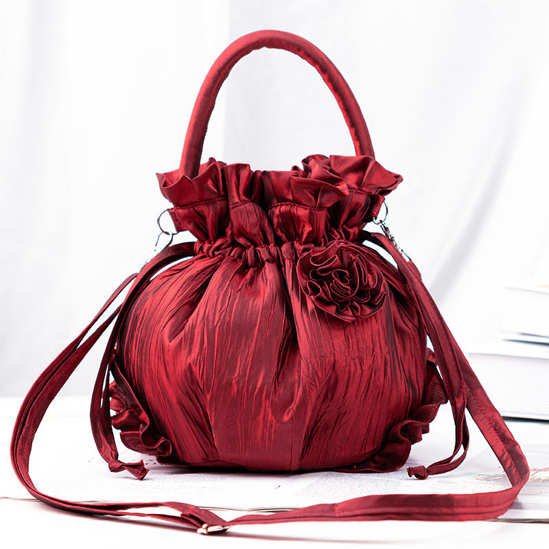 Go Ethnic Fashion - Tas Kain Bunga Retro Joker Baru