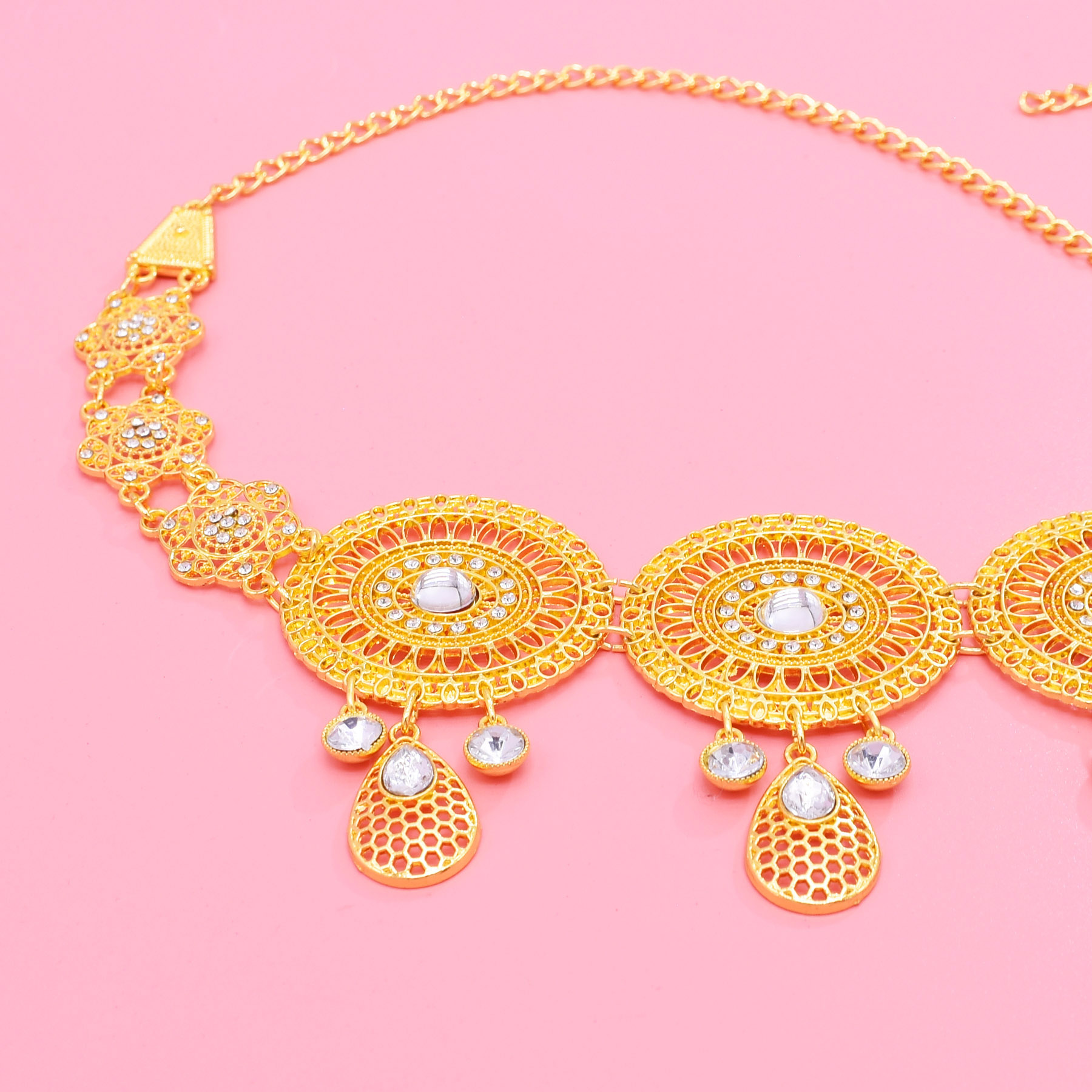Liontin Geometris Bohemian Ber - Ethnic Fashion Co In ulasan dan harga