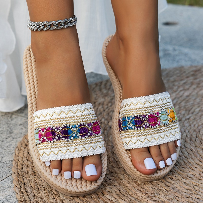 Sandal Wanita Sepatu Desainer  - Ethnic Modern Fashion ulasan dan harga