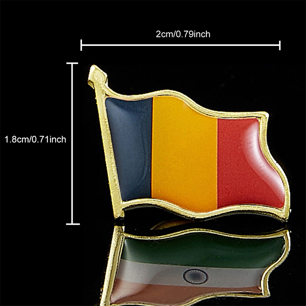 Romania Pin bros bendera nasio - Ethnic Modern Fashion ulasan dan harga